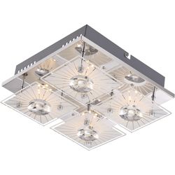 Потолочный светодиодный светильник Globo 41691-4