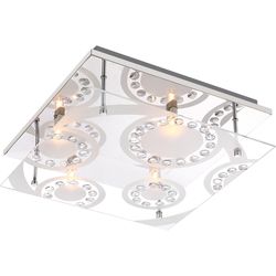 Потолочный светильник накладной прямоугольный Dianne 48690-4