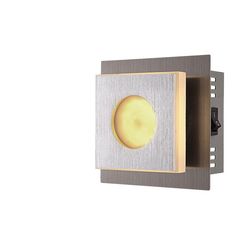 Настенно-потолочный светодиодный светильник с выключателем Cayman 49208-1