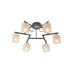 Потолочная люстра IDlamp 205/6PF-Blackchrome
