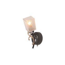 Бра с выключателем IDlamp 206/1A-Blackchrome