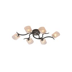 Потолочная люстра IDlamp 207/6PF-Black