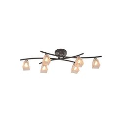 Потолочная люстра IDlamp 211/6PF-Blackchrome