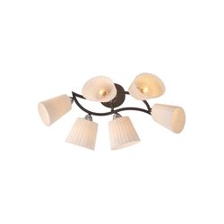 Потолочная люстра IDlamp 212/6PF-Blackchrome