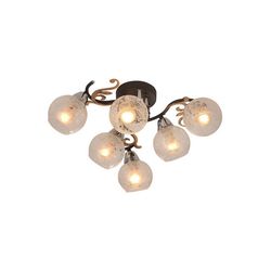 Потолочная люстра IDlamp 216/6PF-Blackchrome