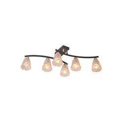 Потолочная люстра IDlamp 217/6PF-Blackchrome
