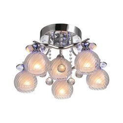 Потолочная люстра с пультом IDlamp 224/6PF-Chrome
