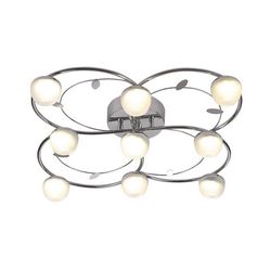 Потолочная светодиодная люстра IDlamp 225/9PF-Chrome