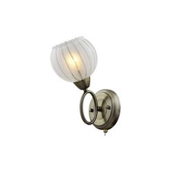 Бра с выключателем IDlamp 230/1A-Oldbronze