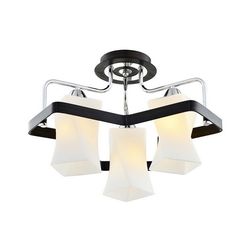 Потолочная люстра IDlamp 231/3PF-Blackchrome