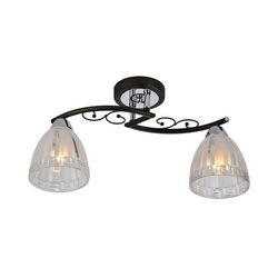 Потолочная люстра IDlamp 232/2PF-Blackchrome