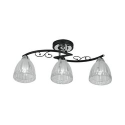 Потолочная люстра IDlamp 232/3PF-Blackchrome