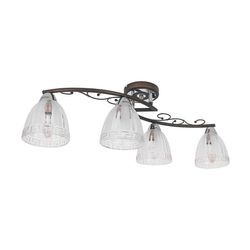Потолочная люстра IDlamp 232/4PF-Blackchrome