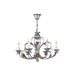 Подвесная люстра IDlamp 241/6-Silvergold