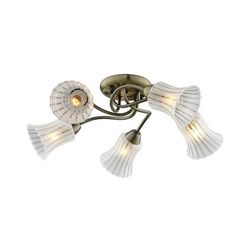 Потолочная люстра IDlamp 245/5PF-Oldbronze