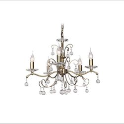 Подвесная люстра IDlamp 254/5-Oldbronze