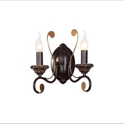 Бра IDlamp 261/2A-Blackplatina