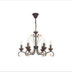 Подвесная люстра IDlamp 261/6-Blackplatina