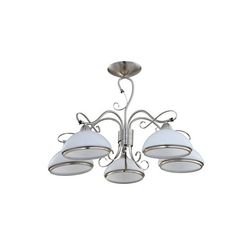 Потолочная люстра IDlamp 808/5PF-Whitechrome