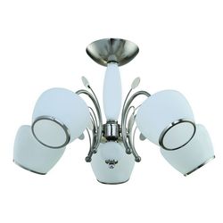 Потолочная люстра IDlamp 842/5PF-Whitechrome