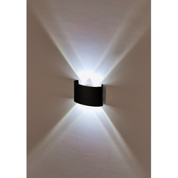 Настенный светильник светодиодный CROSS IL.0014.0001-4 BK