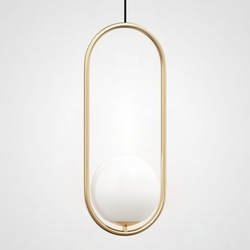 Подвесной светильник Matthew McCormick hoop 50 Gold MILA Pendant