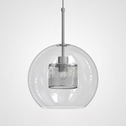 Подвесной светильник светодиодный CATCH silver D24