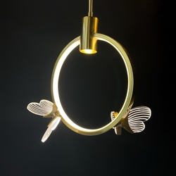 Подвесной светильник светодиодный babetta-ring01