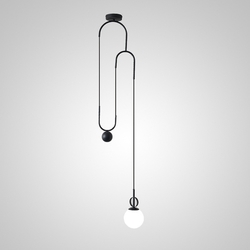 Подвесной светильник newton-black01