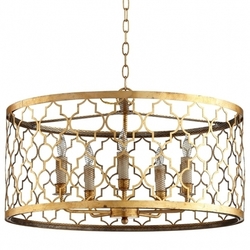 Подвесная люстра Romeo Five Light Pendant Lamp design by Cyan Design