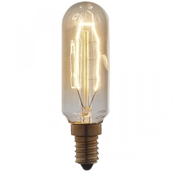 Ретро лампочка накаливания Эдисона цилиндр E14 40W 2400-2800K 740-H