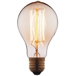 Ретро лампочка накаливания Эдисона груша E27 60W 2400-2800K 7560-SC
