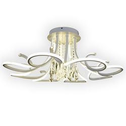 Потолочная люстра светодиодная Геометрия 1-1656-8-WH LED