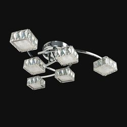 Потолочная светодиодная люстра с пультом 1696 1-1696-6-CR Y LED