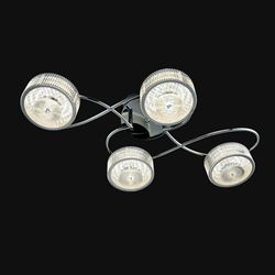 Потолочная светодиодная люстра с пультом 1697 1-1697-4-CR Y LED
