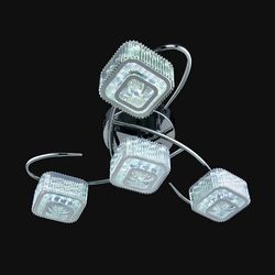 Потолочная светодиодная люстра с пультом 1698 1-1698-4-CR Y LED