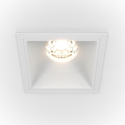 Встраиваемый светильник Alfa LED DL043-01-10W3K-SQ-W