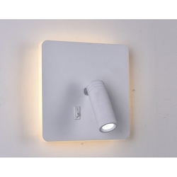 Настенный светодиодный светильник для чтения с выключателем WA1L 000028247