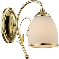 Бра N-Light 135-01-31 gold + clear crystal