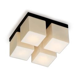 Потолочный светильник накладной прямоугольный Cubet 2043/4C