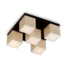 Потолочный светильник накладной прямоугольный Cubet 2043/5C