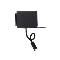 Настенный светильник светодиодный с USB-поротом и выключателем Pinaggio SL1576.401.02