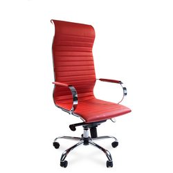 Офисное кресло Chairman 710 Россия экопремиум красный