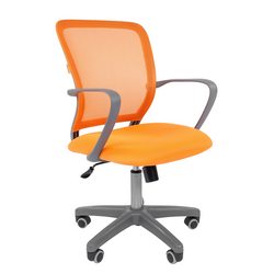 Офисное кресло Chairman 698 Россия сер.пластик TW оранжевый