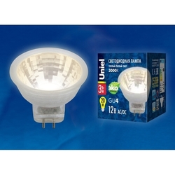 Лампочка светодиодная LED-MR11-3W/WW/GU4 GLZ21TR