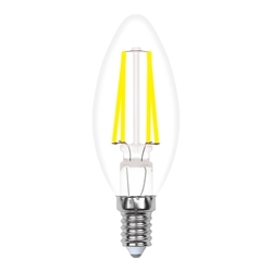 Лампочка светодиодная LED-C35-5W/WW/E14/CL/MB GLM10TR картон