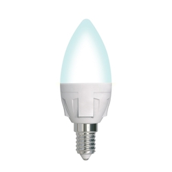 Лампочка светодиодная LED-C37 7W/4000K/E14/FR/DIM PLP01WH картон