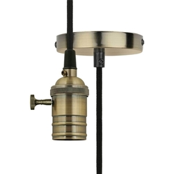 Подвесной светильник DLC-V-S24K/E27 TS/1M/BL Bronze
