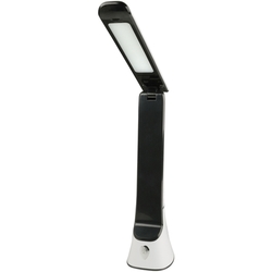 Офисная настольная лампа светодиодная с выключателем и ночным режимом TLD-564 White-Black/LED/500Lm/3000-6000K/Dimmer/NightLight