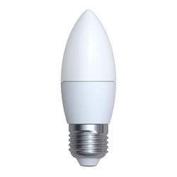 Лампочка светодиодная LED-C37-7W/NW/E27/FR/NR картон